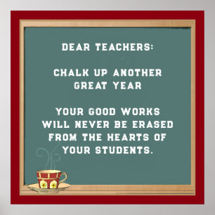 Teacher Appreciation Poster