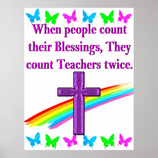 TEACHER APPRECIATION POSTER (Front)