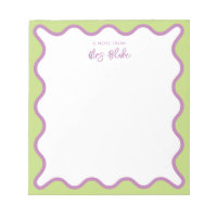 Teacher Appreciation Purple Green Wavy