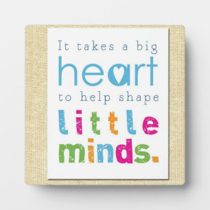 Teacher Appreciation Quote Plaque