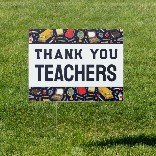 Teacher Appreciation Sign (Insitu)