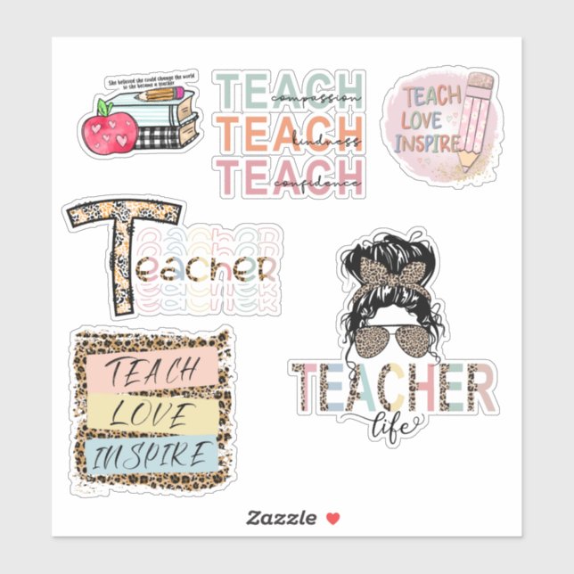 Teacher Appreciation  Sticker (Sheet)