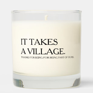 Teacher Appreciation Thank You Candle Custom
