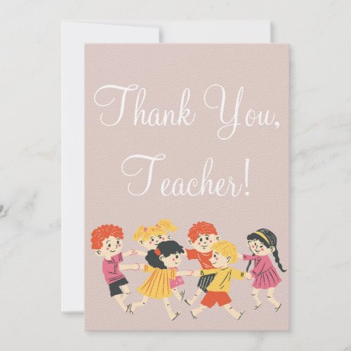 Teacher Appreciation _ Thank you _ Children Invitation