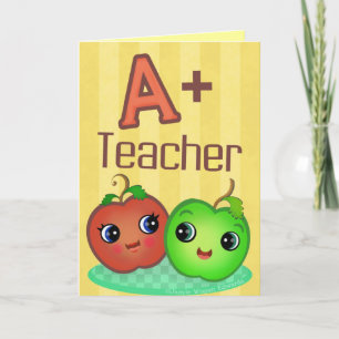 Teacher Appreciation Thank You Greeting Card