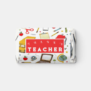 Teacher Appreciation Thank You Hershey's Miniature Miniatures