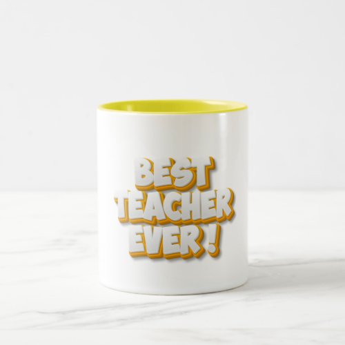 Teacher Appreciation Two-Tone Coffee Mug