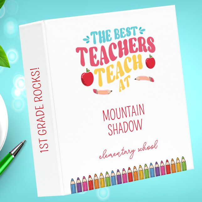 Teacher Appreciation Week  3 Ring Binder (Creator Uploaded)