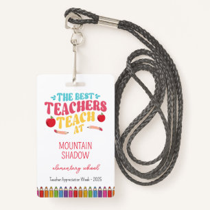Teacher Appreciation Week Badge
