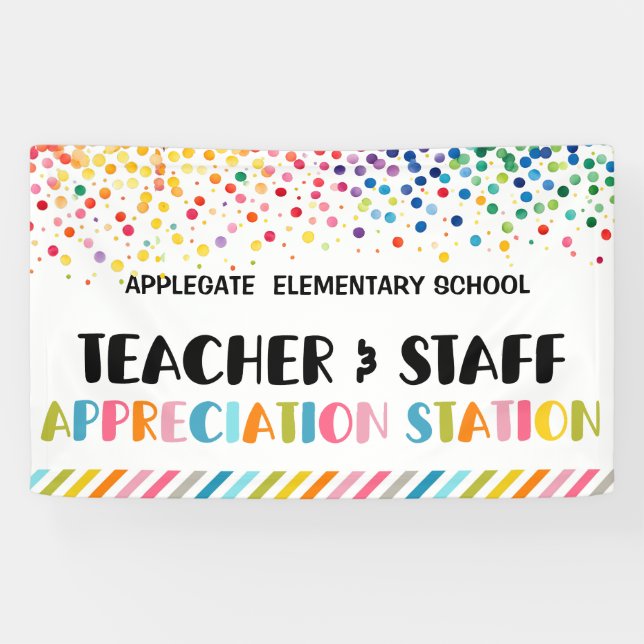 Teacher Appreciation Week Banner (Horizontal)