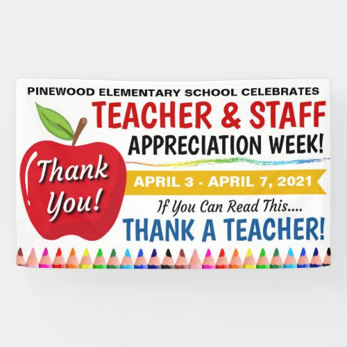 Teacher Appreciation Week Banner
