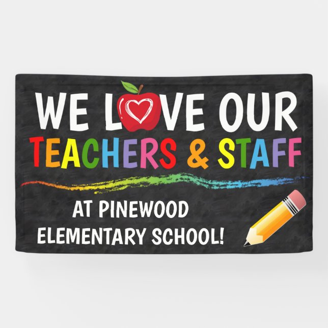 Teacher Appreciation Week Banner (Horizontal)