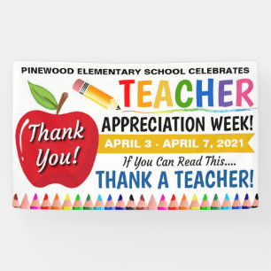 Teacher Appreciation Week Banner