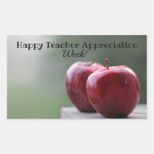 Teacher Appreciation Week Gift Tag Stickers