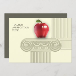 Teacher Appreciation Week Greeting Card