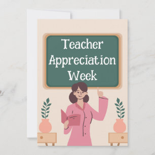 Teacher Appreciation Week  Holiday Card