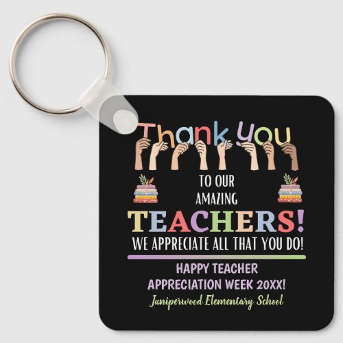 Teacher Appreciation Week Keychain