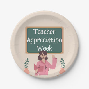 Teacher Appreciation Week Paper Plates