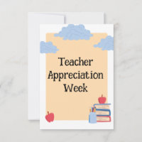 Teacher Appreciation Week 
