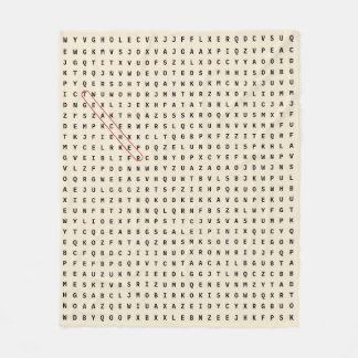 Teacher Appreciation Word Search Blanket