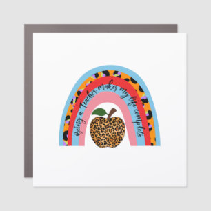 Teacher Art Being A Teacher Car Magnet