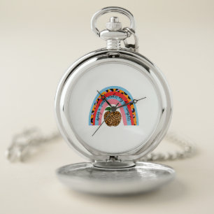 Teacher Art Being A Teacher Pocket Watch