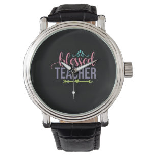 Teacher Art Blessed Teacher Watch