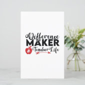 Teacher Art Difference Maker Teacher Life (Standing Front)