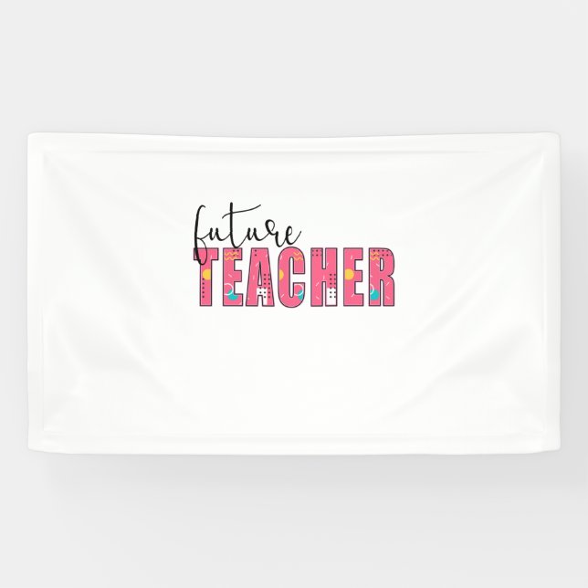 Teacher Art Future Teacher Banner (Horizontal)