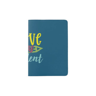 Teacher Art I Love My Student Passport Holder