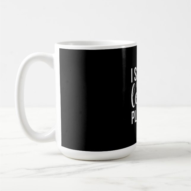 Teacher Art I Should Be Lesson Planning Coffee Mug (Left)