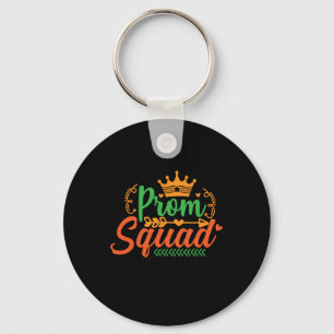 Teacher Art Prom Squad Keychain