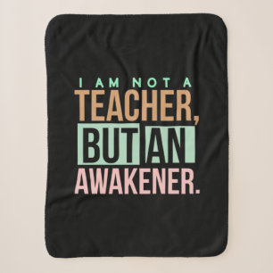 Teacher Art Teacher An Awakener Sherpa Blanket
