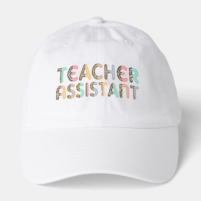 Teacher Assistant Hat – Stylish & Comfortable Hat  (Front)