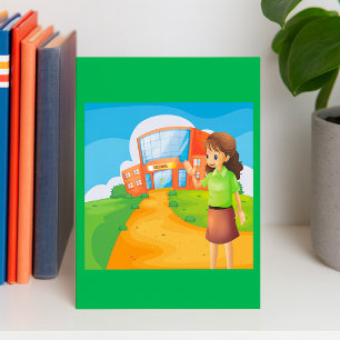 Teacher At School Invitations