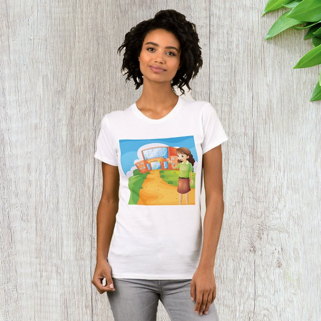 Teacher At School Womens T-Shirt (Creator Uploaded)