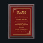 Teacher Award Plaque<br><div class="desc">Teacher Award Plaque</div>
