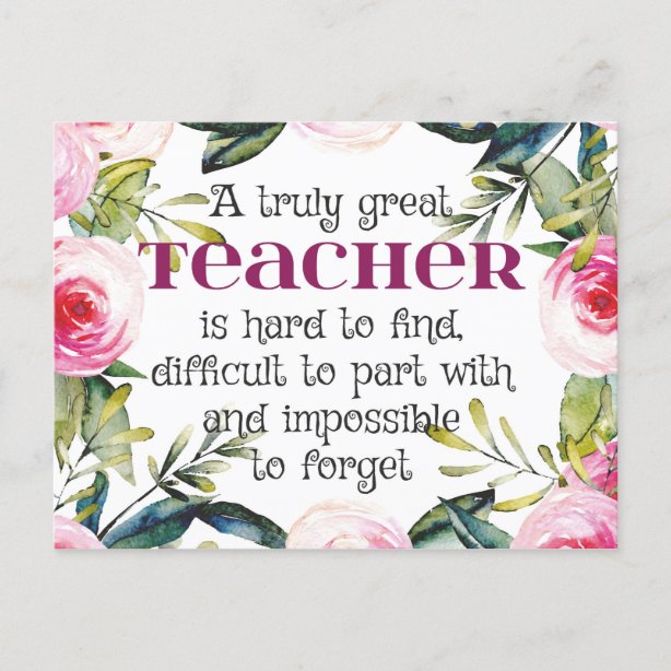 Welcome Back Teacher Cards | Zazzle