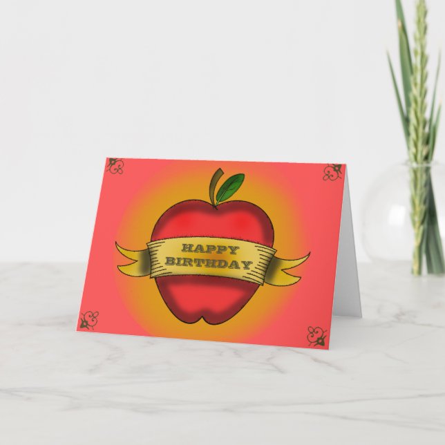 Teacher Birthday Card (Front)