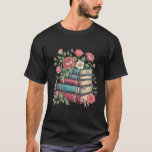 Teacher Book Lover Back to School Wildflowers T-Shirt<br><div class="desc">Teacher Book Lover Back to School Wildflowers Vintage</div>