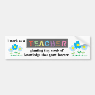 Teacher Bumper Sticker