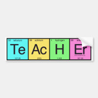 Teacher Bumper Sticker