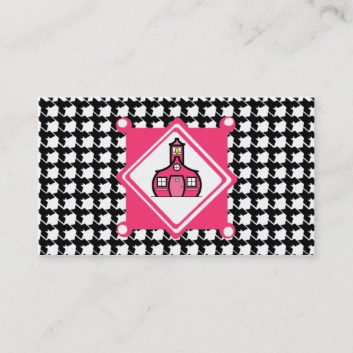 Customizable Teacher Business Card