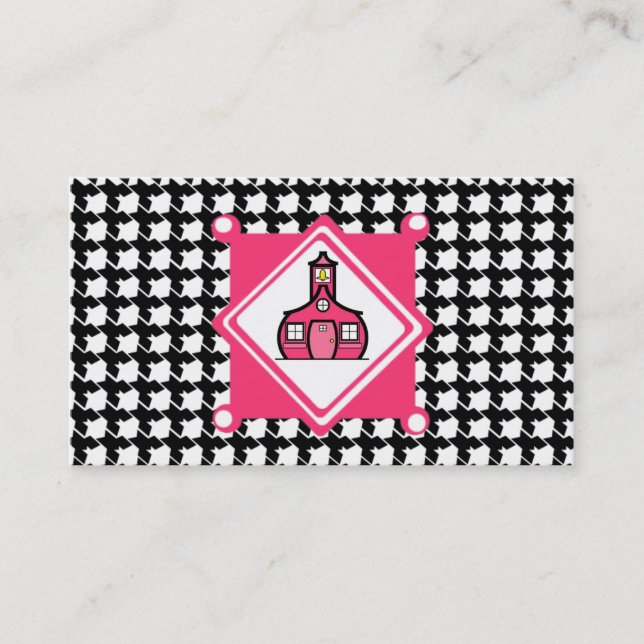 Teacher Business Card (Front)