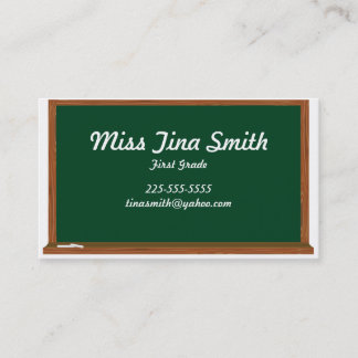 Teacher Business Card