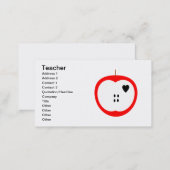 Teacher Business Card (Front/Back)