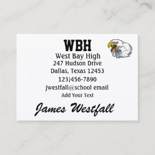 Teacher Business Card - See Reverse - SRF