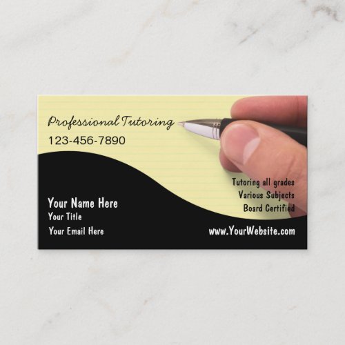 Teacher Business Cards