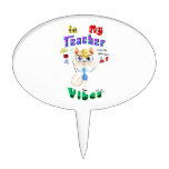 Teacher Cake Topper