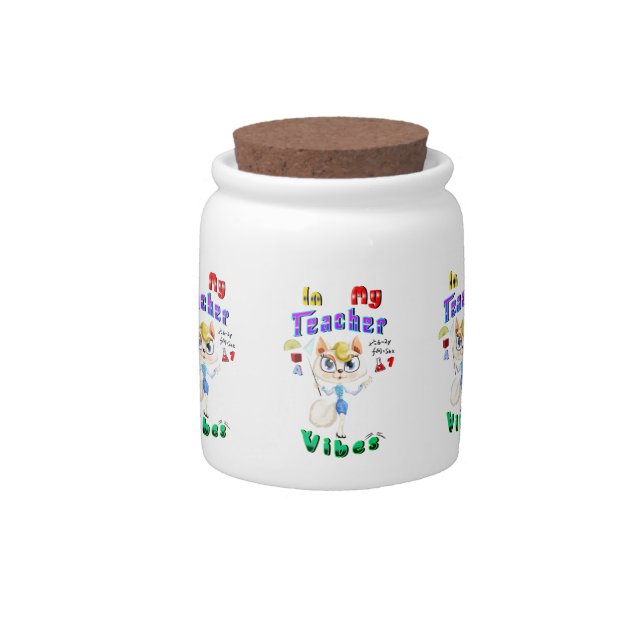 Teacher Candy Jar (Front)